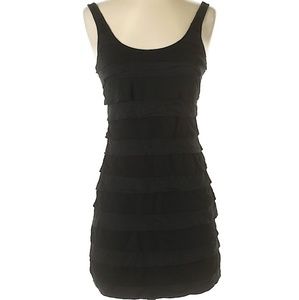 Express Scoop Neck Modal Ruffle Dress